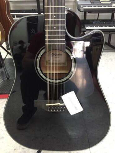 Guitarra Electroacústica Modelo GD30CE-12 BLK 12 Cuerdas