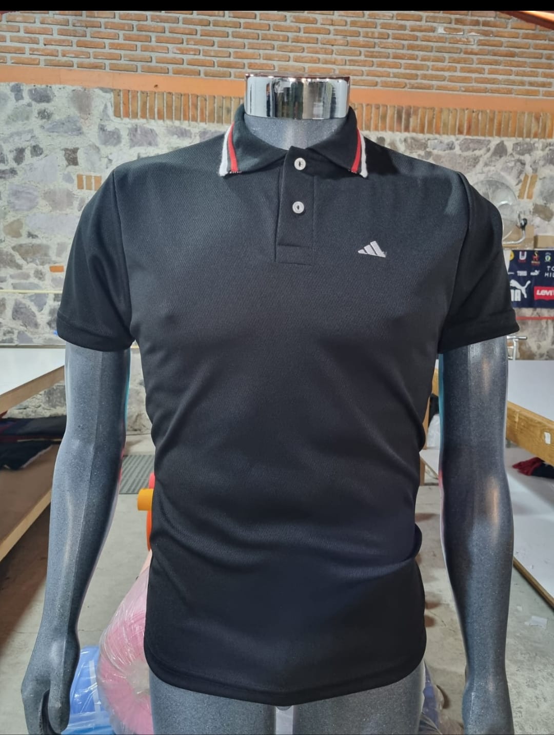 Playeras para caballero, tipo polo DRYFIT, 100% poliéster