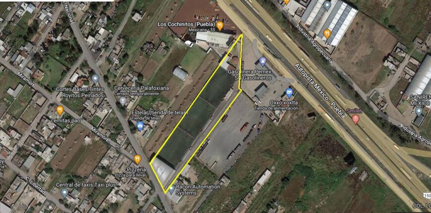 Terreno 9,700 m2 urbanizado San Francisco Ocotlán Puebla