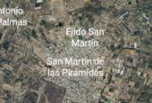 Se vende terreno en San Martin de las Piramides