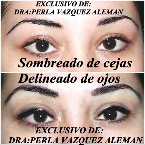 Delineado permanente en Cejas Ojos Labios Sombreado y Correcciones – Monterrey