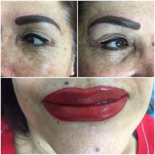 Delineado permanente en Cejas Ojos Labios Sombreado y Correcciones – Monterrey