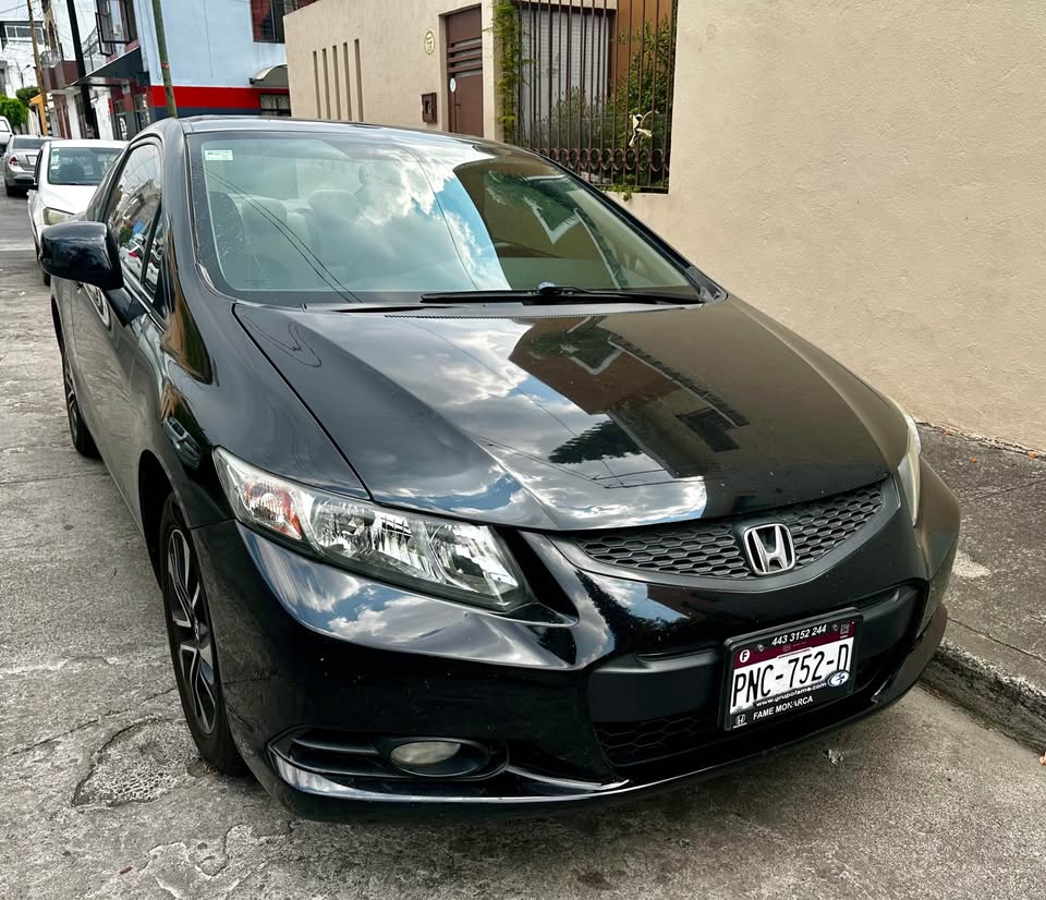 CIVIC COUPE 2013 ESTANDART MORELIANO posible cambio quemacocos