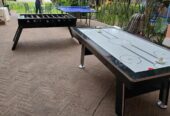 Mesas de Air Hockey, futbolitos, ping pon, tablero de basquetbol, Juegos Mecanicos, Puestos de feria, inflables, tombling, Little tikes