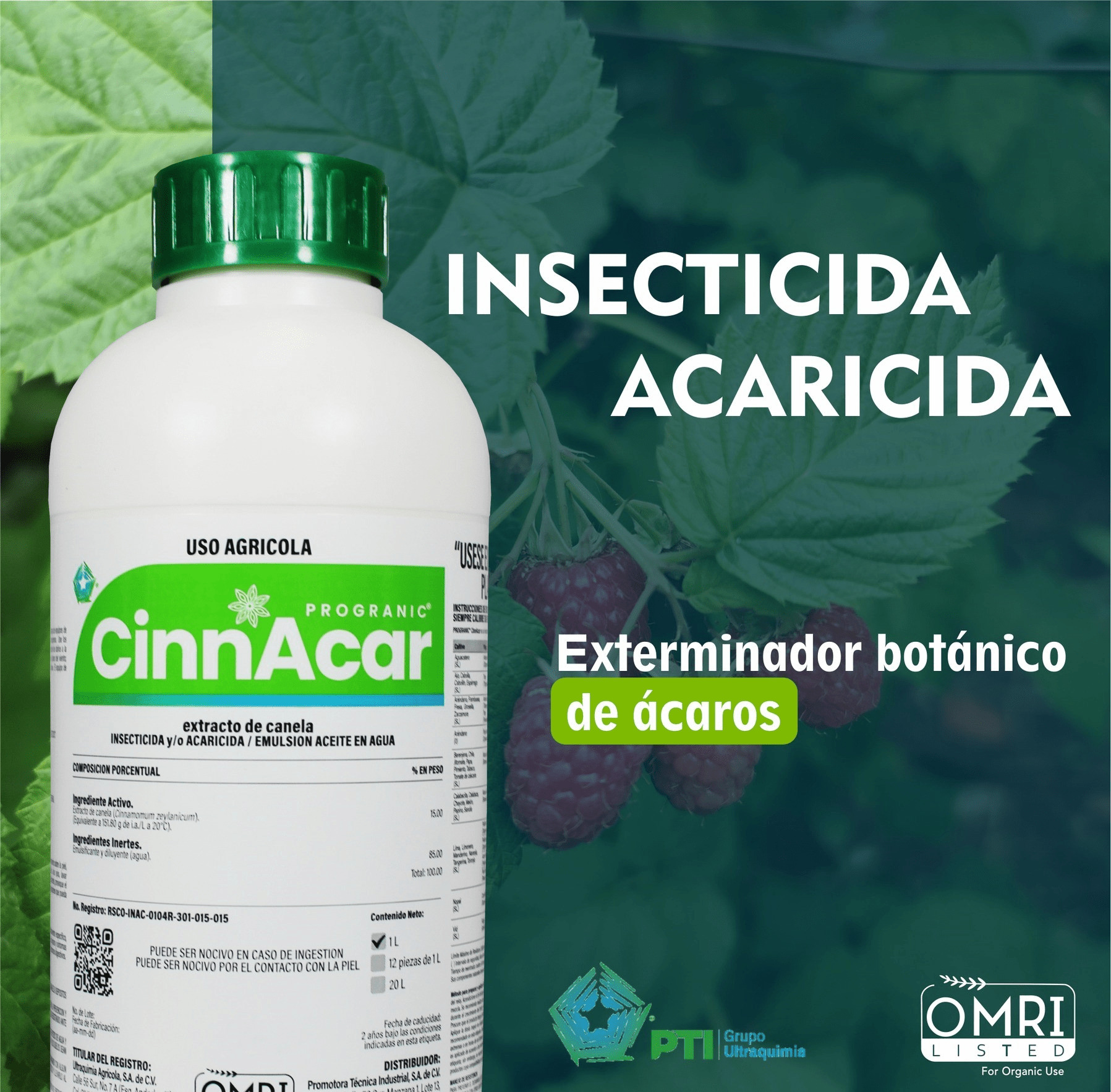 PROGRANIC CINNACAR (producto para el campo)