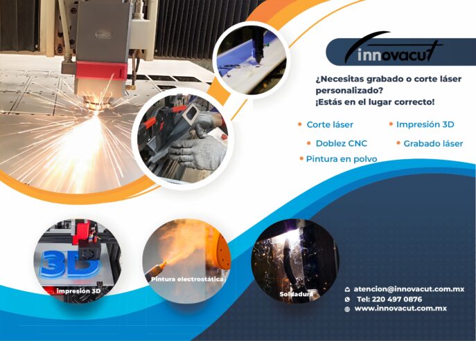 Servicio de corte laser y doblez CNC