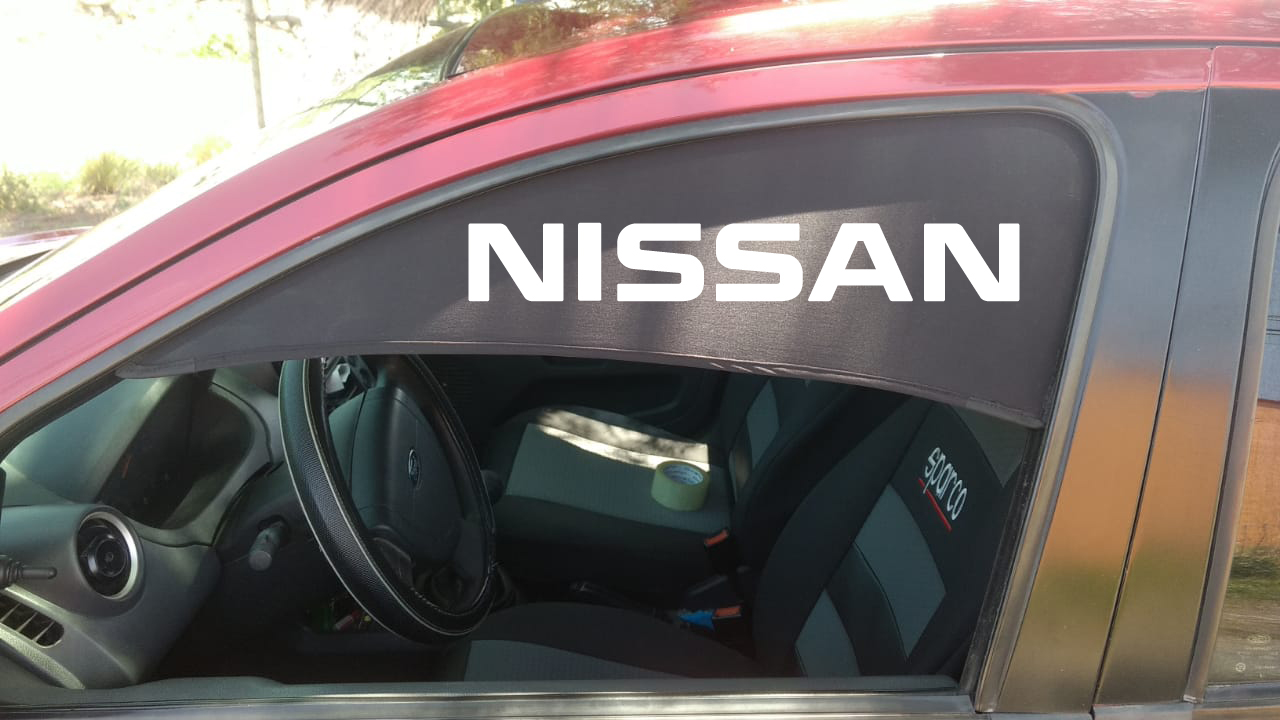 FABRICAMOS PARASOLES PARA VENTANAS DEL CONDUCTOR Y COPILOTO PERSONALIZADAS PARA CAMPAÑAS