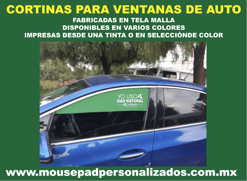 FABRICAMOS PARASOLES PARA VENTANAS DEL CONDUCTOR Y COPILOTO PERSONALIZADAS PARA CAMPAÑAS