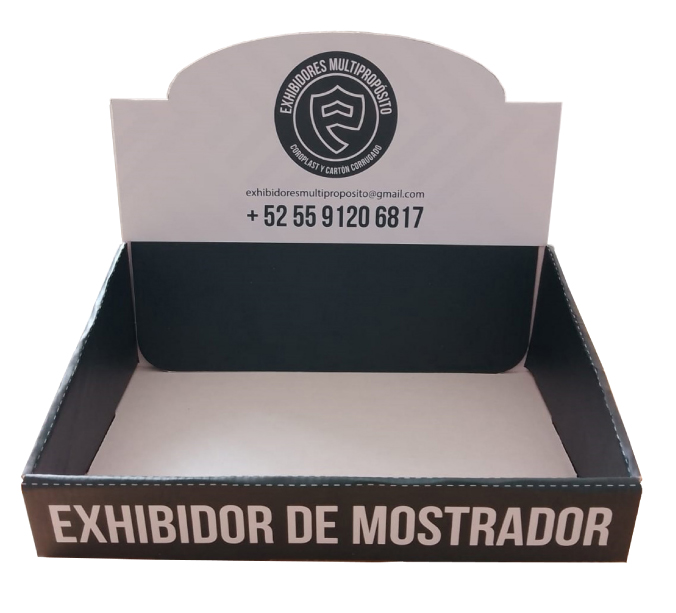 PARA TUS PUNTOS DE VENTA FABRICAMOS EXHIBIDORES DE CARTON