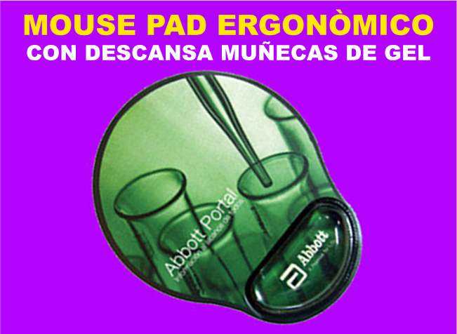 MOUSE PAD ECONOMICOS, MOUSE PAD DE LEXAN, MOUSE PAD CON DESCANSA MUÑECAS DE GEL, MOUSE PAD AGENDA