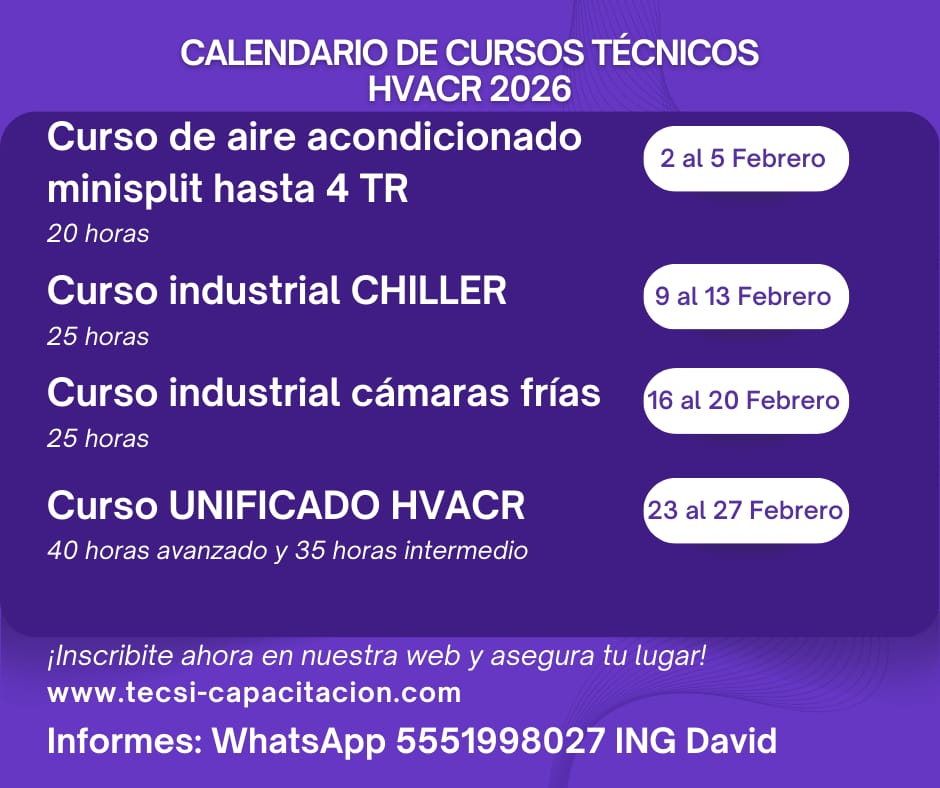 Cursos de refrigeracion