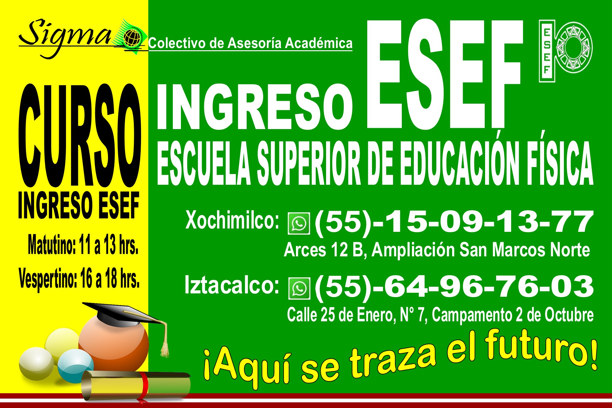 Ingreso a la ESEF (Escuela Superior de Educación Física)