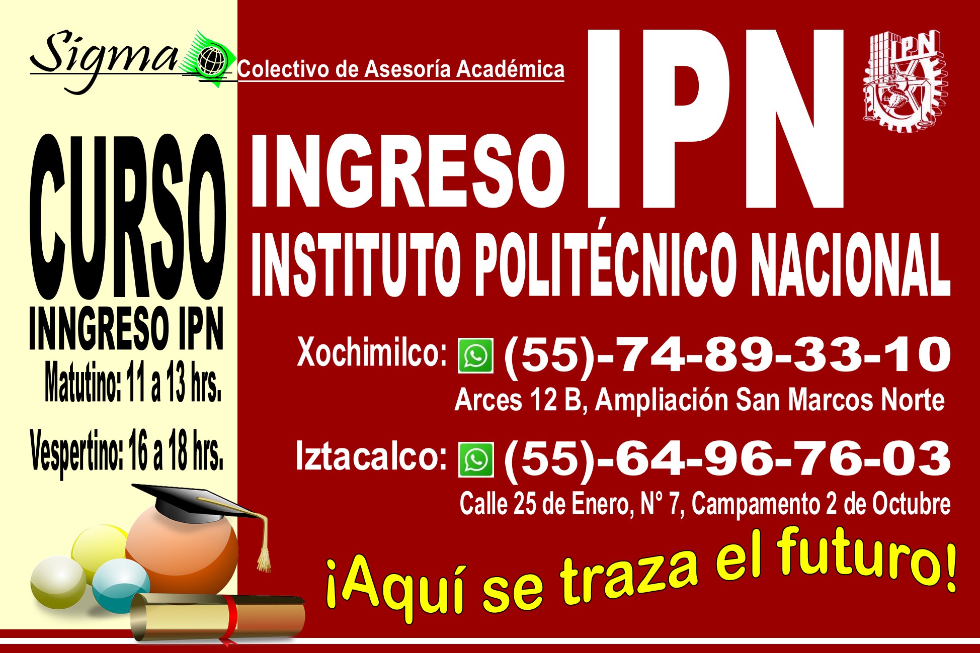 Ingreso al IPN (Instituto Politécnico Nacional)