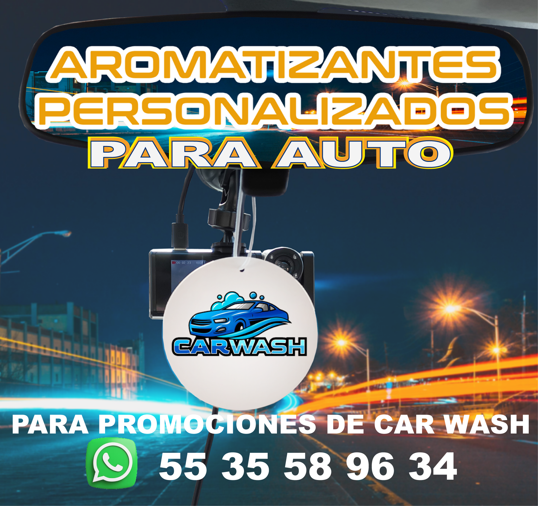 DESODORANTES PARA AUTO PERSONALIZADOS CON AROMA DE AUTO NUEVO