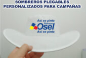 SOMBREROS PARA CAMPAÑAS TIPO VAQUERO PLEGABLES