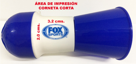 CORNETAS, SILBATOS Y TROMPETAS DE PLASTICO PARA PUBLICIDAD