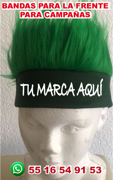 BANDAS PARA LA CABEZA CON PELUCHE LOCO PARA CAMPAÑAS DEL MUNDIAL DE FUTBOL