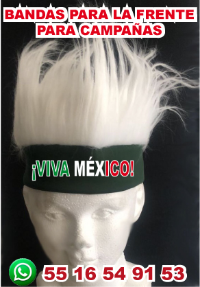 BANDAS PARA LA CABEZA CON PELUCHE LOCO PARA CAMPAÑAS DEL MUNDIAL DE FUTBOL