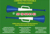 CORNETAS, SILBATOS Y TROMPETAS DE PLASTICO PARA PUBLICIDAD