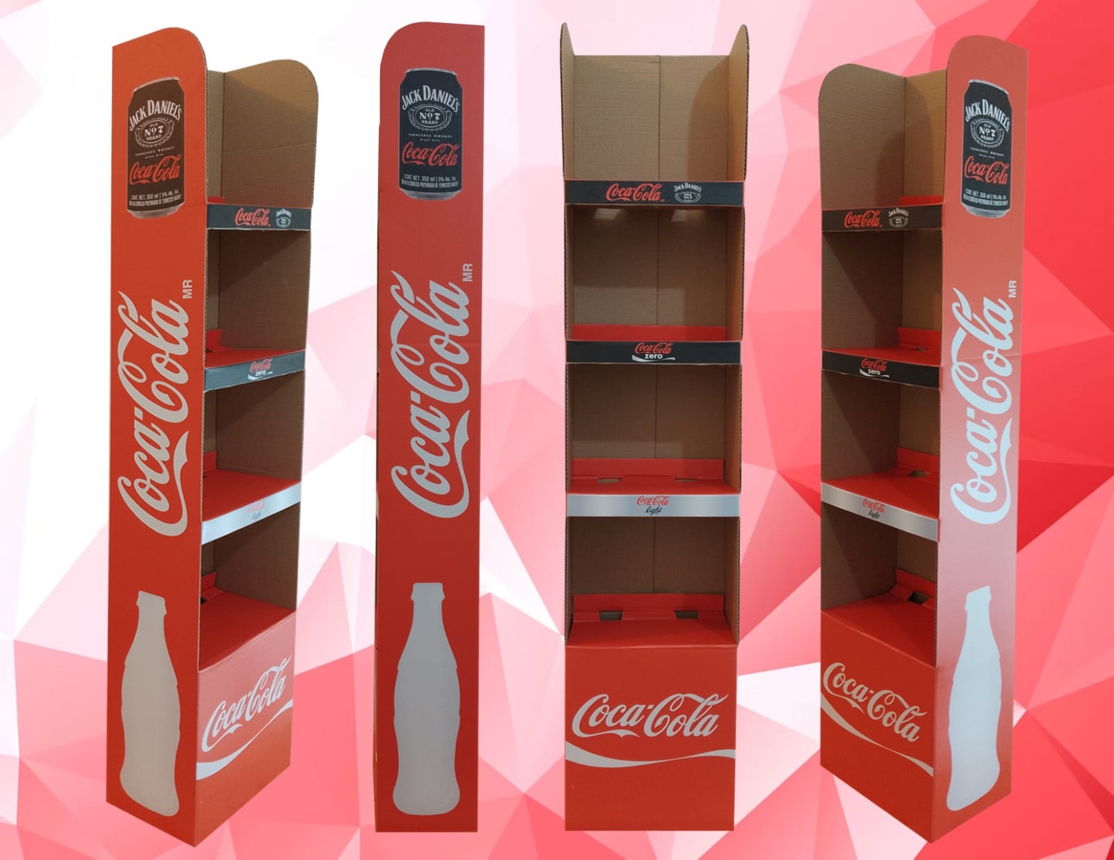 EXHIBIDORES DE CARTON Y COROPLAST PUBLICITARIOS