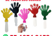 MANITAS APLAUDIDORAS PERSONALIZADAS EN 3 TAMAÑOS Y EN EL COLOR DE TU MARCA
