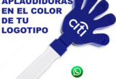 MANITAS APLAUDIDORAS PERSONALIZADAS EN 3 TAMAÑOS Y EN EL COLOR DE TU MARCA