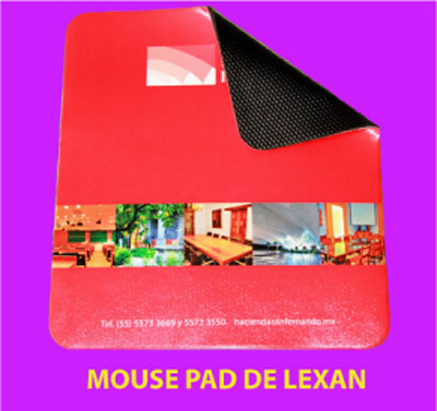 MOUSE PAD ECONOMICOS, MOUSE PAD DE LEXAN, MOUSE PAD CON DESCANSA MUÑECAS DE GEL, MOUSE PAD AGENDA