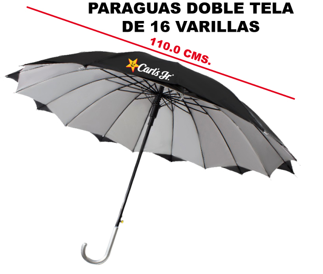 PARAGUAS PUBLICITARIO PARA CAMPAÑAS